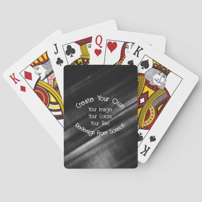 Create Your Own Poker Cards (Back)
