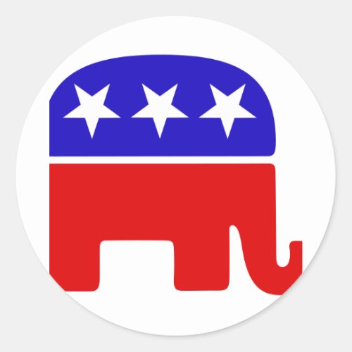 Create your own Political Classic Round Sticker