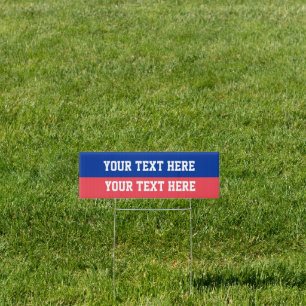 Create Your Own Political Sign