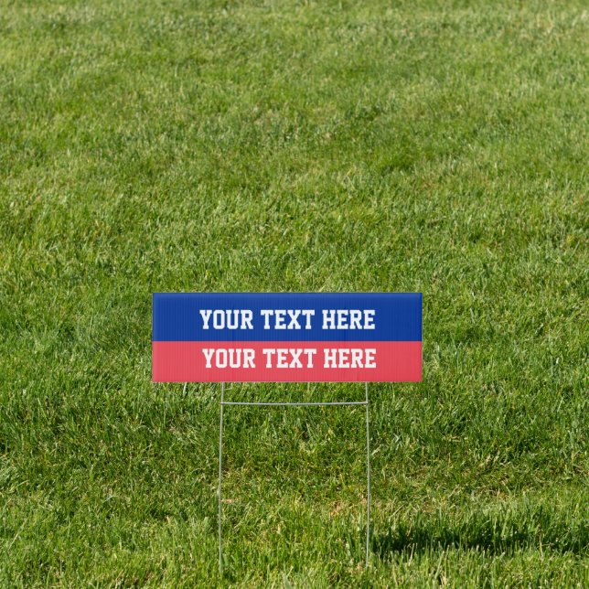 Create Your Own Political Sign (Insitu)