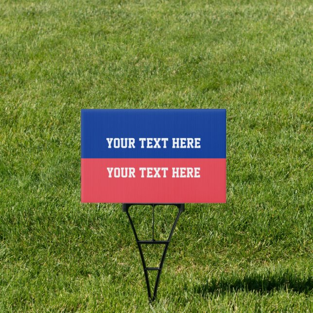 Create Your Own Political Sign (Insitu)