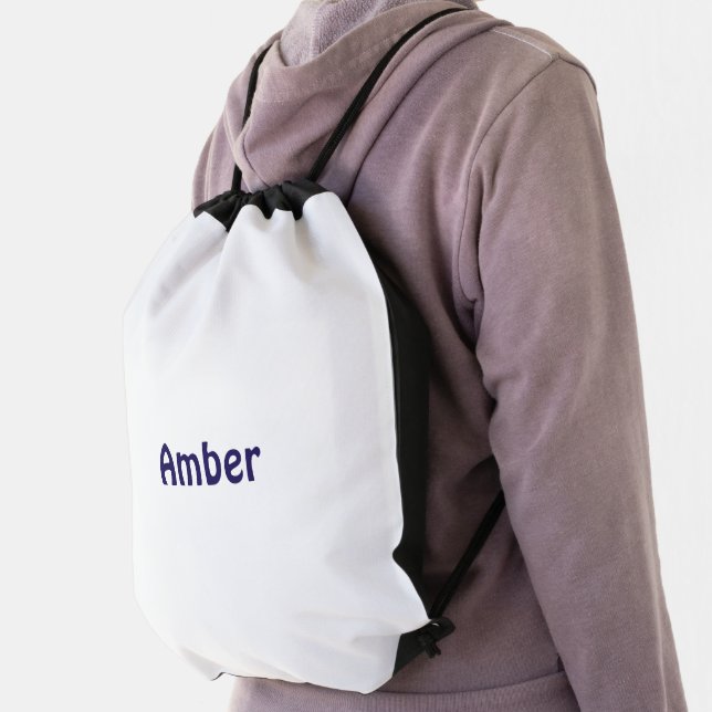 Create Your Own Polyester Drawstring Backpack (Insitu)