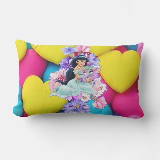 Create Your Own Polyester Lumbar Pillow on Zazzle. (Front)