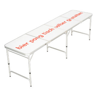 Create your own pong table