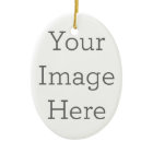 Create Your Own Porcelain Circle Ornament