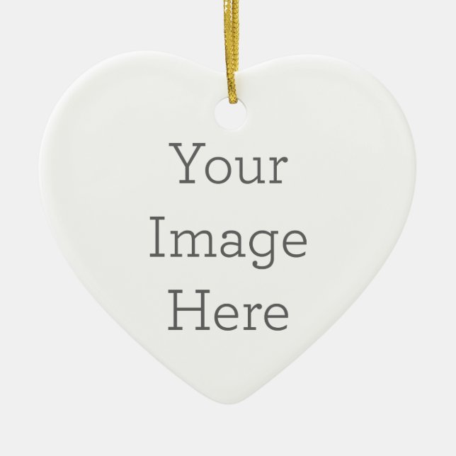 Ceramic Heart Ornament (Front)