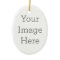 Create Your Own Porcelain Oval Ornament
