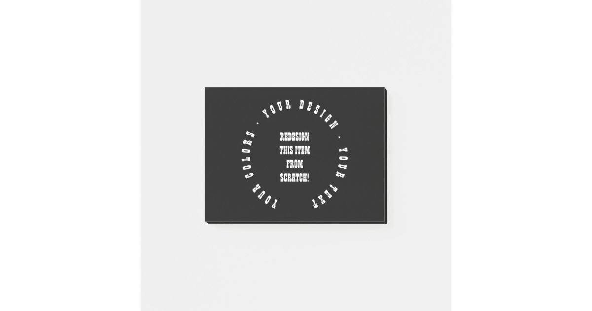 Create Your Own Post-it Notes | Zazzle