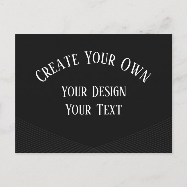 Create Your Own Postcard (Front)
