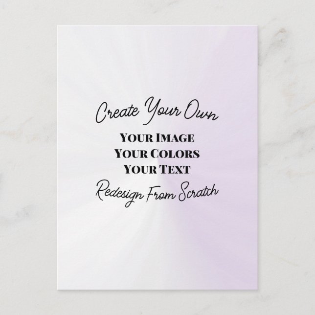 Create Your Own Postcard (Front)