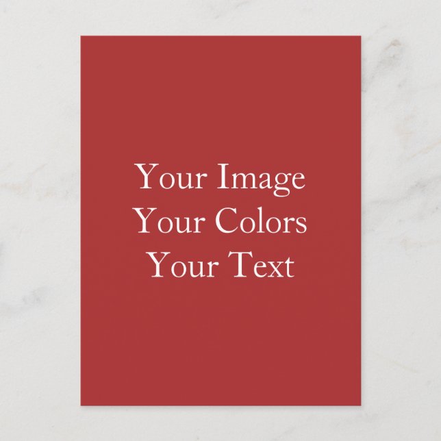 Create Your Own Postcard (Front)