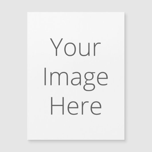 Create Your Own Postcard Size Thin Magnetic Card (Front)