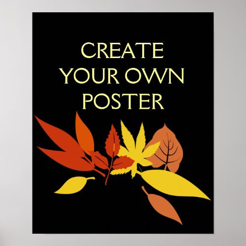 Create your own poster