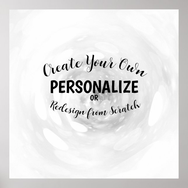 Create Your Own Poster (Front)