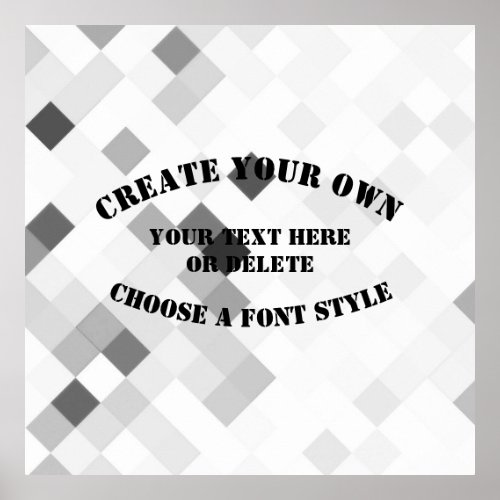 Create Your Own Poster
