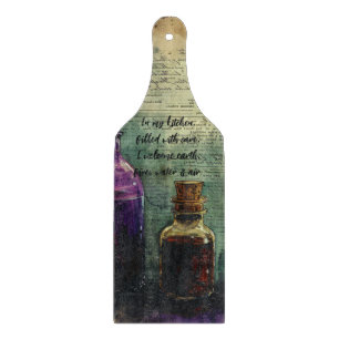 Create Your Own Potion Bottles Apothecary Cutting Board
