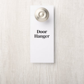 Create Your Own Premium | 3.5" x 8.5" Small Door Hanger