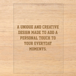 Create Your Own Premium Acrylic Invitatations Invitations