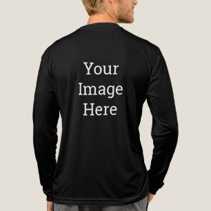 Create Your Own Premium Long Sleeve Tri-Blend Tri-Blend Shirt