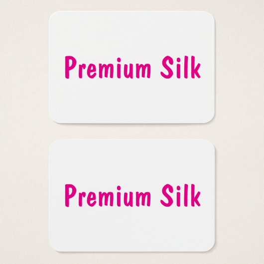 Create Your Own Premium Silk (Front & Back)