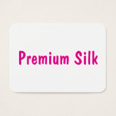 Create Your Own Premium Silk (Front)