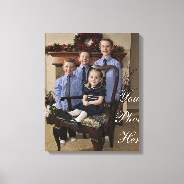 Create Your Own Premium Wrapped Canvas Print (Front)