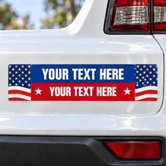 Create Your Own President Election 2028 Bumper Sticker