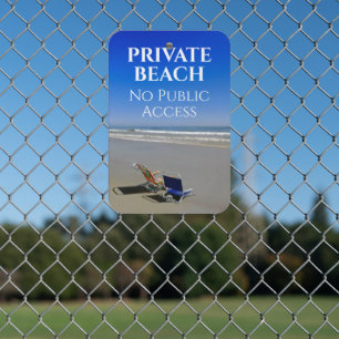 Create Your Own Private Area No Public Access Metal Sign