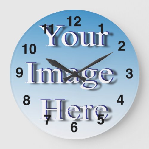 create your own Product Template Large Clock