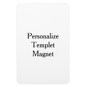 Create your own professional 4" x 6" magnet