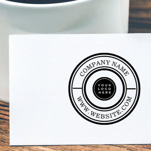 Create Your Own Professional Business Company Logo Rubber Stamp