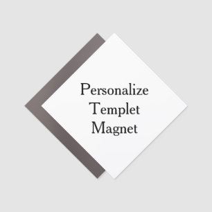 Create your own professional Diamond Car Magnet