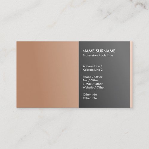 Create Your Own Professional Elegant Classy Business Card