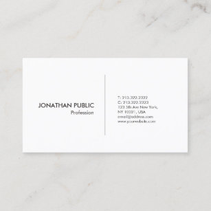Create Your Own Professional Modern Simple Elegant Business Card
