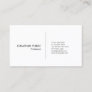 Create Your Own Professional Modern Simple Elegant Business Card