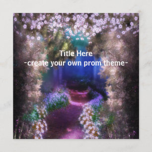 Create Your Own Prom Invitations