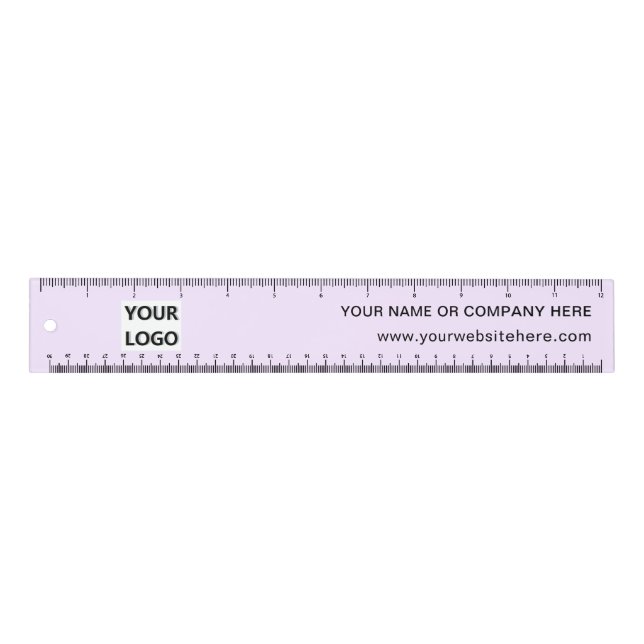 Create Your Own Promotional Branded Ruler Template (Front)