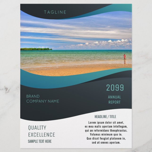 Create Your Own Promotional Marketing Printed Flyer (Front)