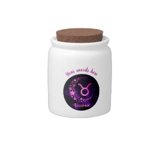 Create Your Own Purple Celestial Taurus Wish Jar