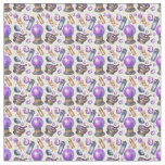 Create Your Own Purple Crystal Ball Fabric
