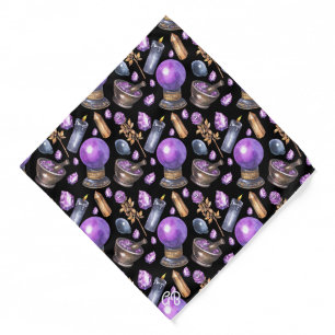 Create Your Own Purple Cyrstal Ball Bandana