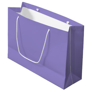 Create Your Own Purple Large Gift Bag