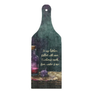 Create Your Own Purple Nettle Potion Apothecary Cutting Board