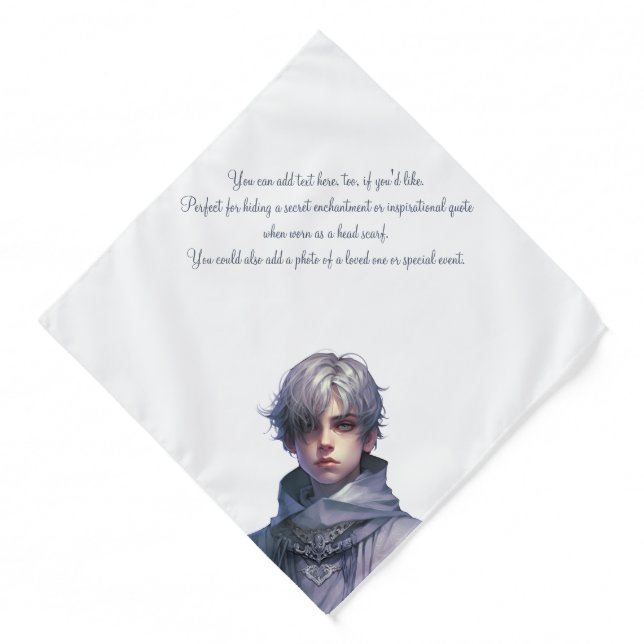 Create Your Own Purple Prince Bandana (Front)