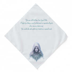 Create Your Own Purple Seer Witch Bandana