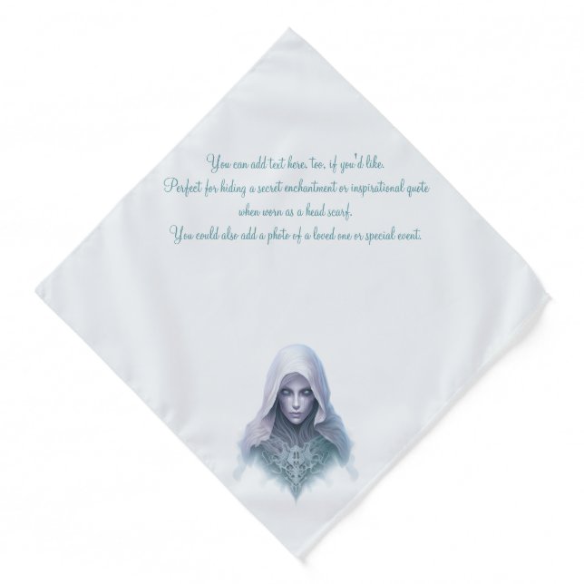 Create Your Own Purple Seer Witch Bandana (Front)