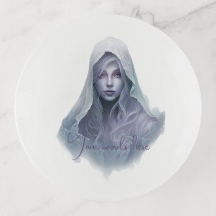 Create Your Own Purple Witch Trinket Tray