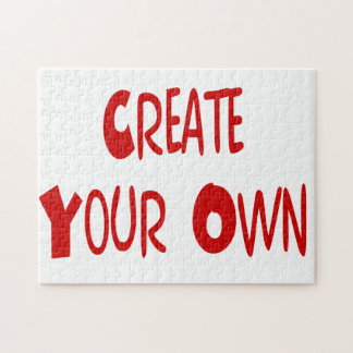 Create your own puzzle