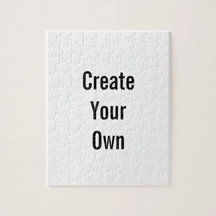 Create Your Own Puzzle Zazzle