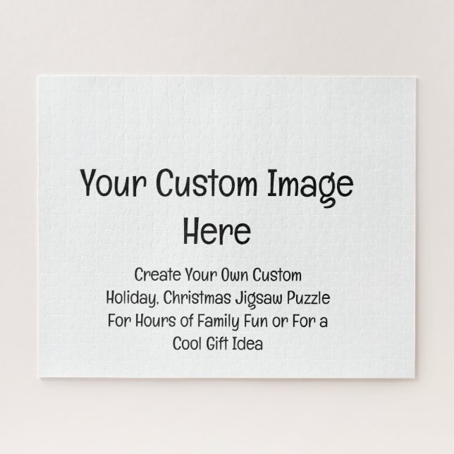 Create Your Own Puzzle - Custom Jigsaw Design (Horizontal)